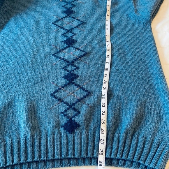 Vintage Grandpa Fiume Wool, Alpaca Pullover Sweater size XL - Picture 9 of 10